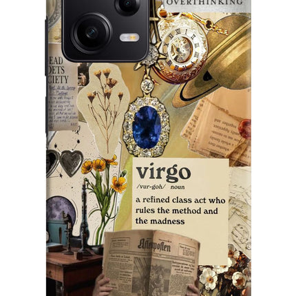 Virgo Zodiac Poco X5 5G Hard Case Back Cover by Casekaro