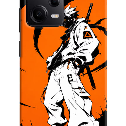 Street Samurai  Poco X5 5G Hard Case Back Cover by Casekaro