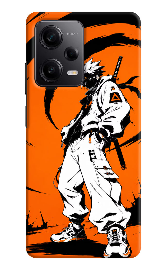 Street Samurai  Poco X5 5G Hard Case Back Cover by Casekaro