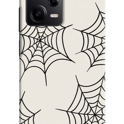Spider Web Poco X5 5G Hard Case Back Cover by Casekaro