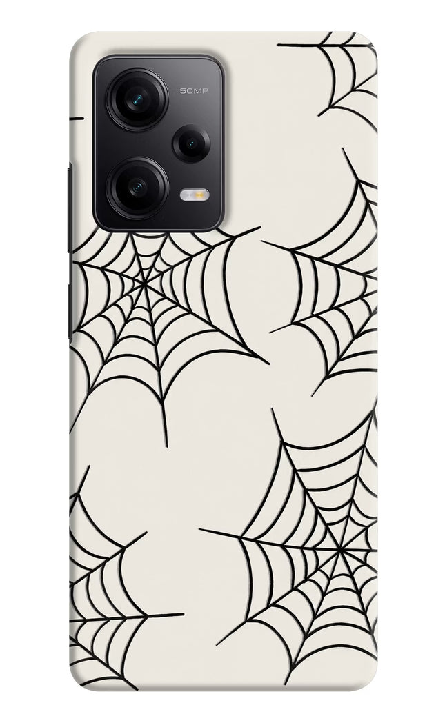 Spider Web Poco X5 5G Hard Case Back Cover by Casekaro