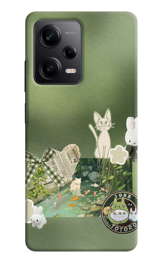 Aesthetic anime Poco X5 5G Hard Case Back Cover by Casekaro