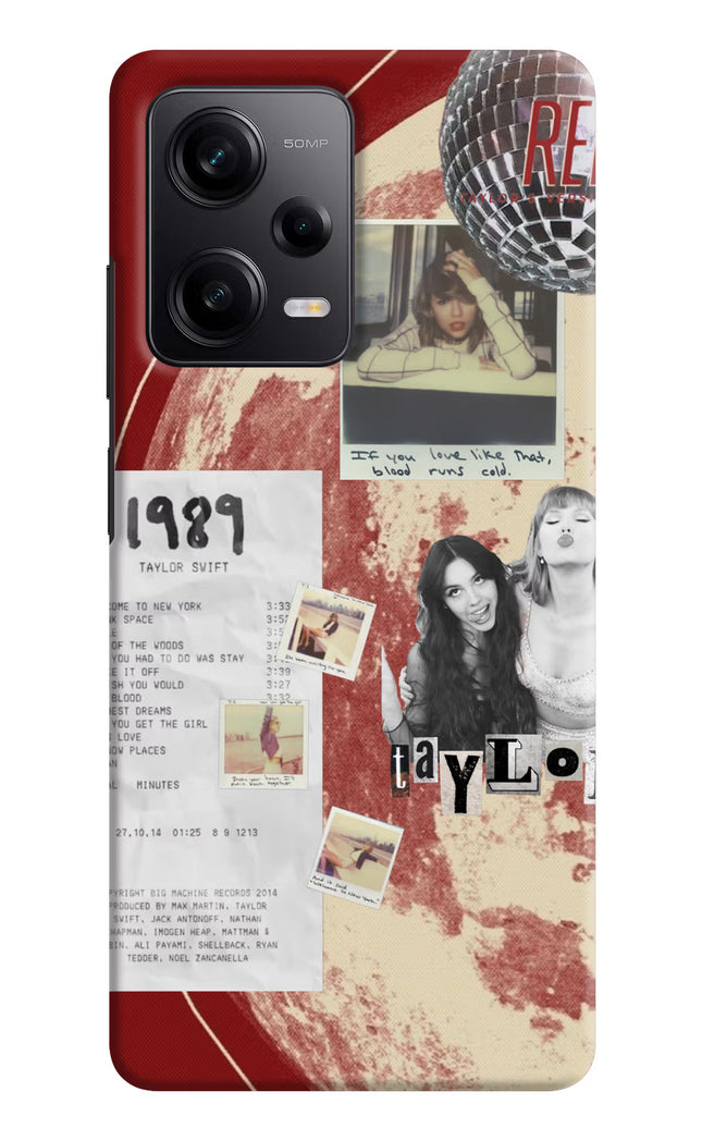 Taylor Swift Poco X5 5G Hard Case Back Cover by Casekaro