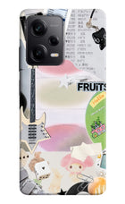 Softcore case Poco X5 5G Hard Case Back Cover by Casekaro