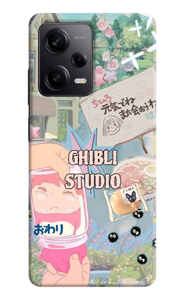Studio Ghibli Poco X5 5G Hard Case Back Cover by Casekaro