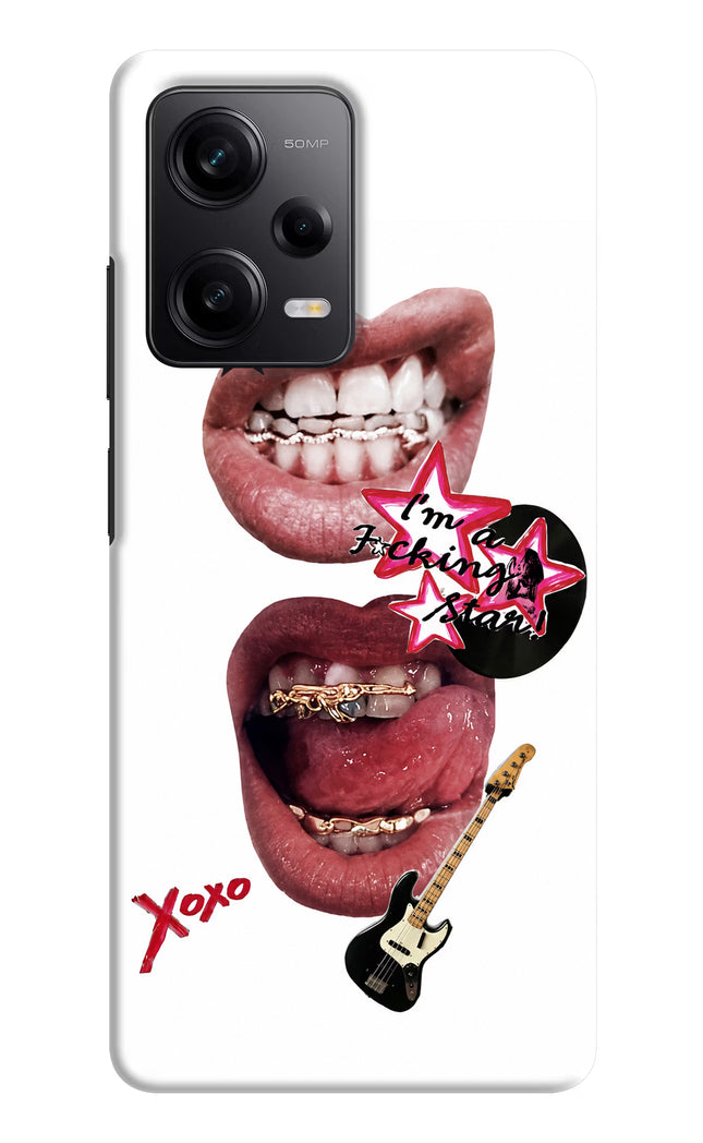 Rockstar Poco X5 5G Hard Case Back Cover by Casekaro