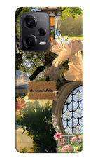 Rain Poco X5 5G Hard Case Back Cover by Casekaro