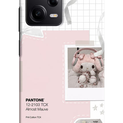 Pantone Asthetic Poco X5 5G Hard Case Back Cover by Casekaro