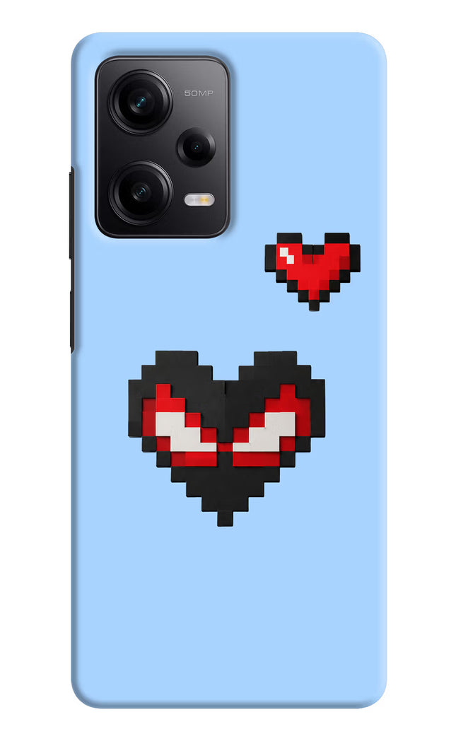 Peter Heart Poco X5 5G Hard Case Back Cover by Casekaro