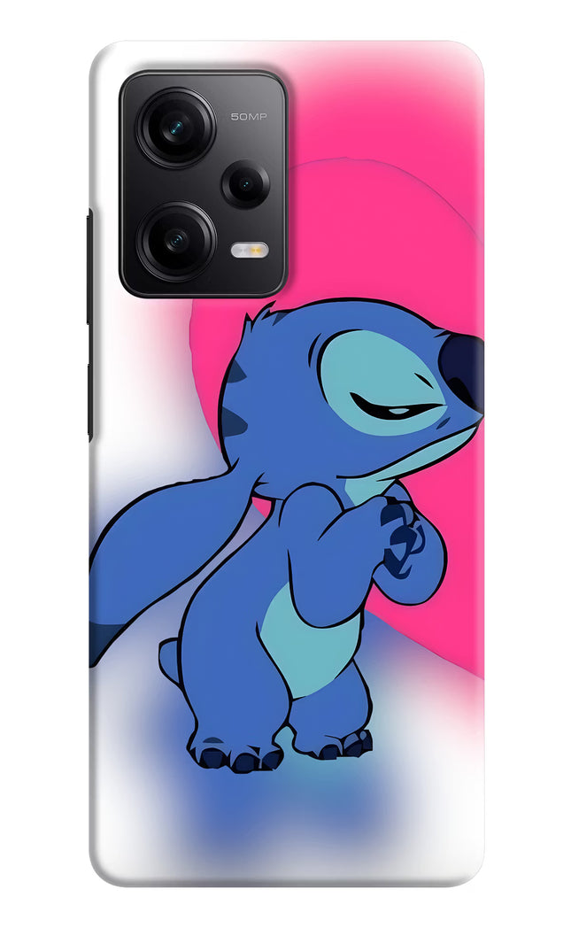 Stitch Hug Poco X5 5G Hard Case Back Cover by Casekaro