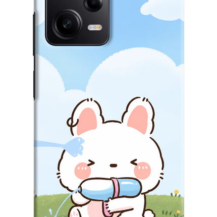 Bunny Treat Poco X5 5G Hard Case Back Cover by Casekaro