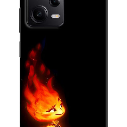 Ember Flame Poco X5 5G Hard Case Back Cover by Casekaro