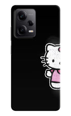 Kitty Charm Poco X5 5G Hard Case Back Cover by Casekaro
