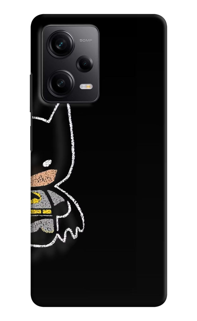 Bat Kitty Poco X5 5G Hard Case Back Cover by Casekaro