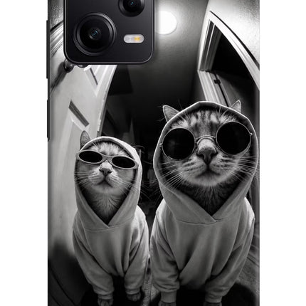 Hood Cats Poco X5 5G Hard Case Back Cover by Casekaro
