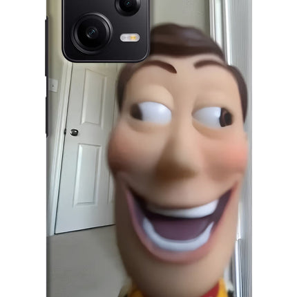 Side Eye Woody Poco X5 5G Hard Case Back Cover by Casekaro
