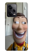 Side Eye Woody Poco X5 5G Hard Case Back Cover by Casekaro