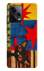 Pop Cat Poco X5 5G Back Cover
