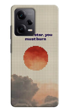 Pixel Sun Poco X5 5G Back Cover