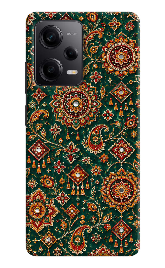 Green Pataka Poco X5 5G Hard Case Back Cover by Casekaro