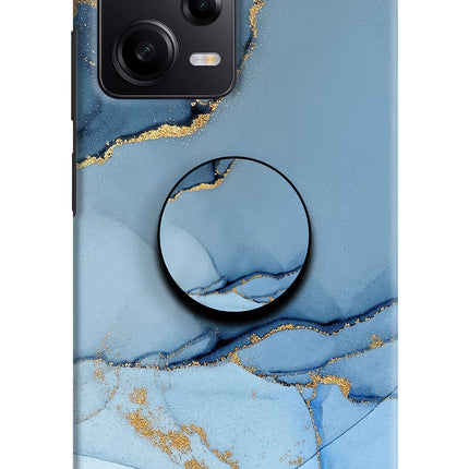 Blue Marble Poco X5 5G Pop Case by Casekaro