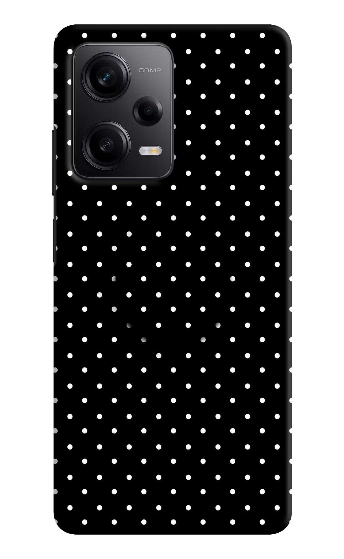 White Dots Poco X5 5G Pop Case by Casekaro