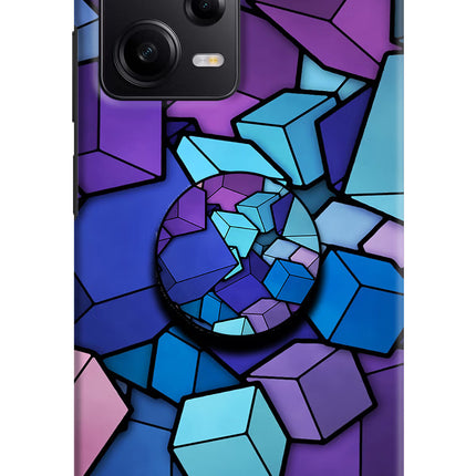 Cubic Abstract Poco X5 5G Pop Case by Casekaro