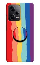 Rainbow Poco X5 5G Pop Case by Casekaro