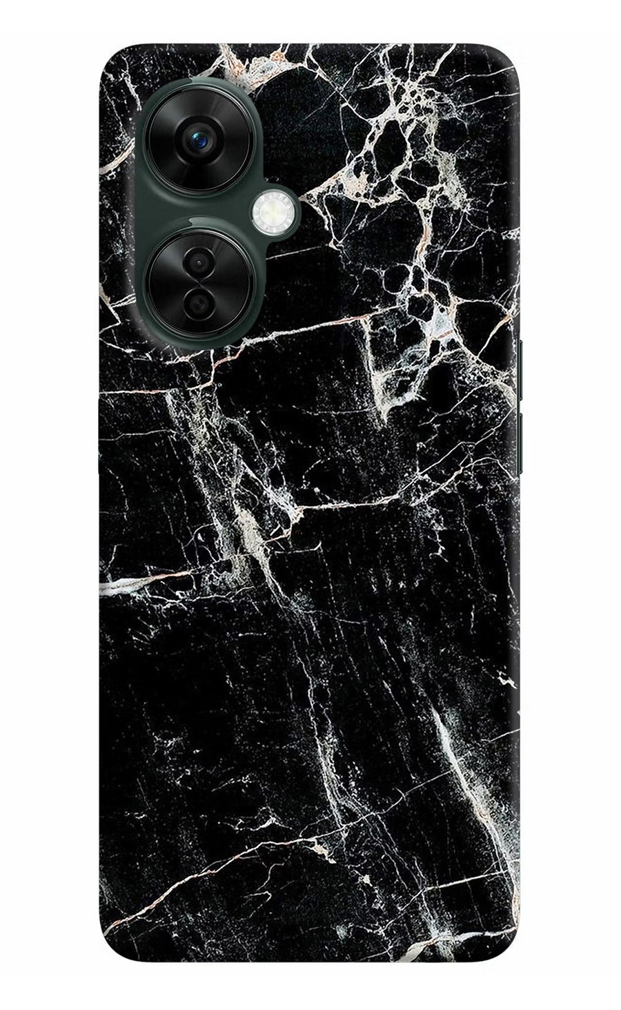 Black Marble Texture OnePlus Nord CE 3 Lite 5G Back Cover, Hard case