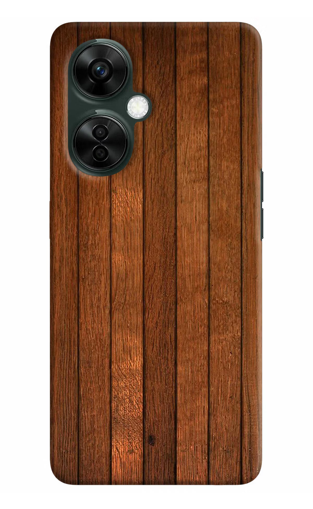Wooden Artwork Bands OnePlus Nord CE 3 Lite 5G Hard Case Back Cover by Casekaro