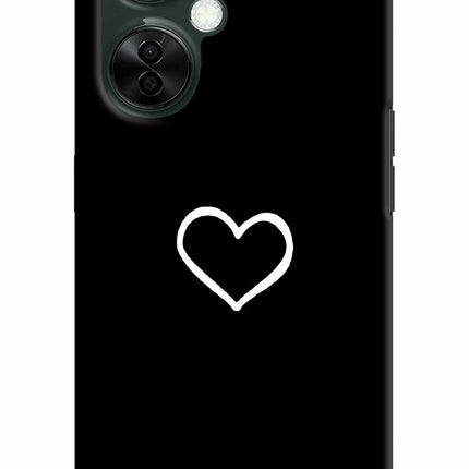 Heart OnePlus Nord CE 3 Lite 5G Hard Case Back Cover by Casekaro