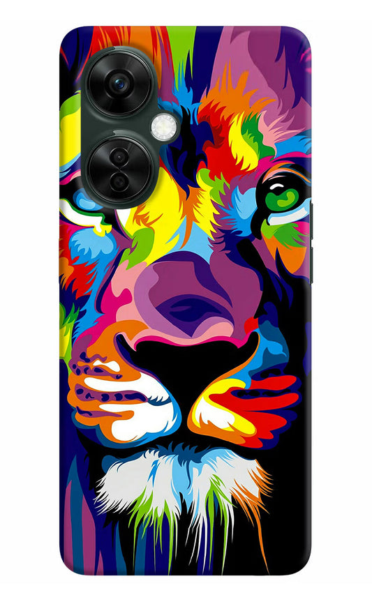 Lion OnePlus Nord CE 3 Lite 5G Hard Case Back Cover by Casekaro