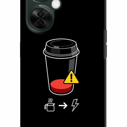 Coffee OnePlus Nord CE 3 Lite 5G Hard Case Back Cover by Casekaro