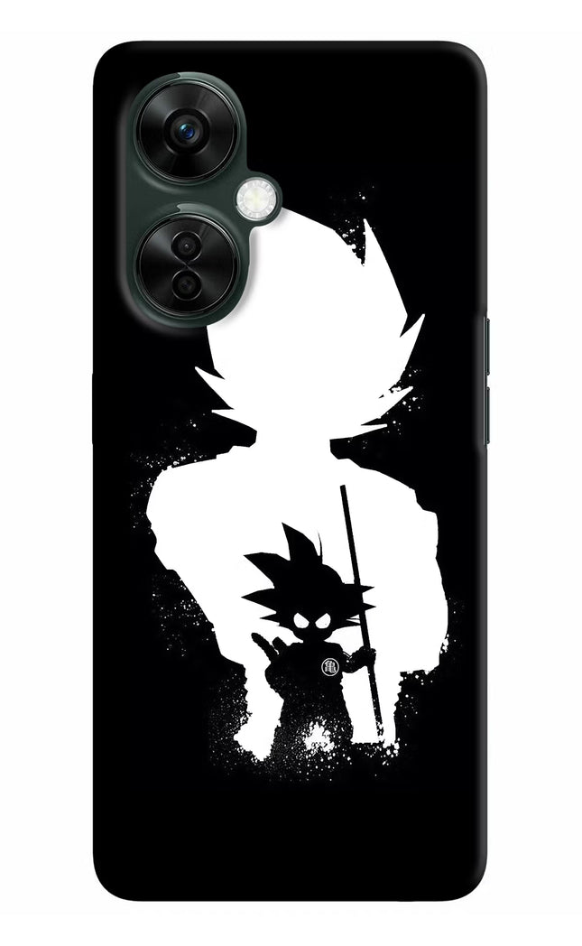 Goku Shadow OnePlus Nord CE 3 Lite 5G Hard Case Back Cover by Casekaro