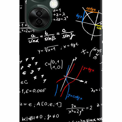 Mathematics Formula OnePlus Nord CE 3 Lite 5G Hard Case Back Cover by Casekaro