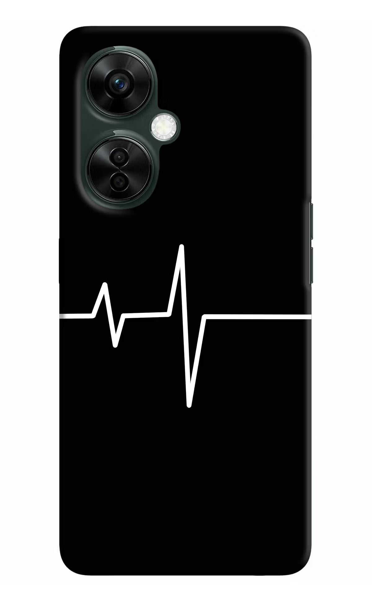 Heart Beats OnePlus Nord CE 3 Lite 5G Hard Case Back Cover by Casekaro
