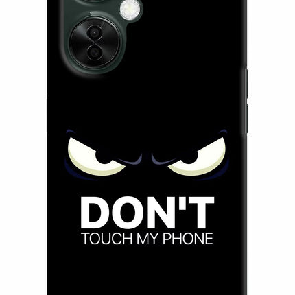Don'T Touch My Phone OnePlus Nord CE 3 Lite 5G Hard Case Back Cover by Casekaro