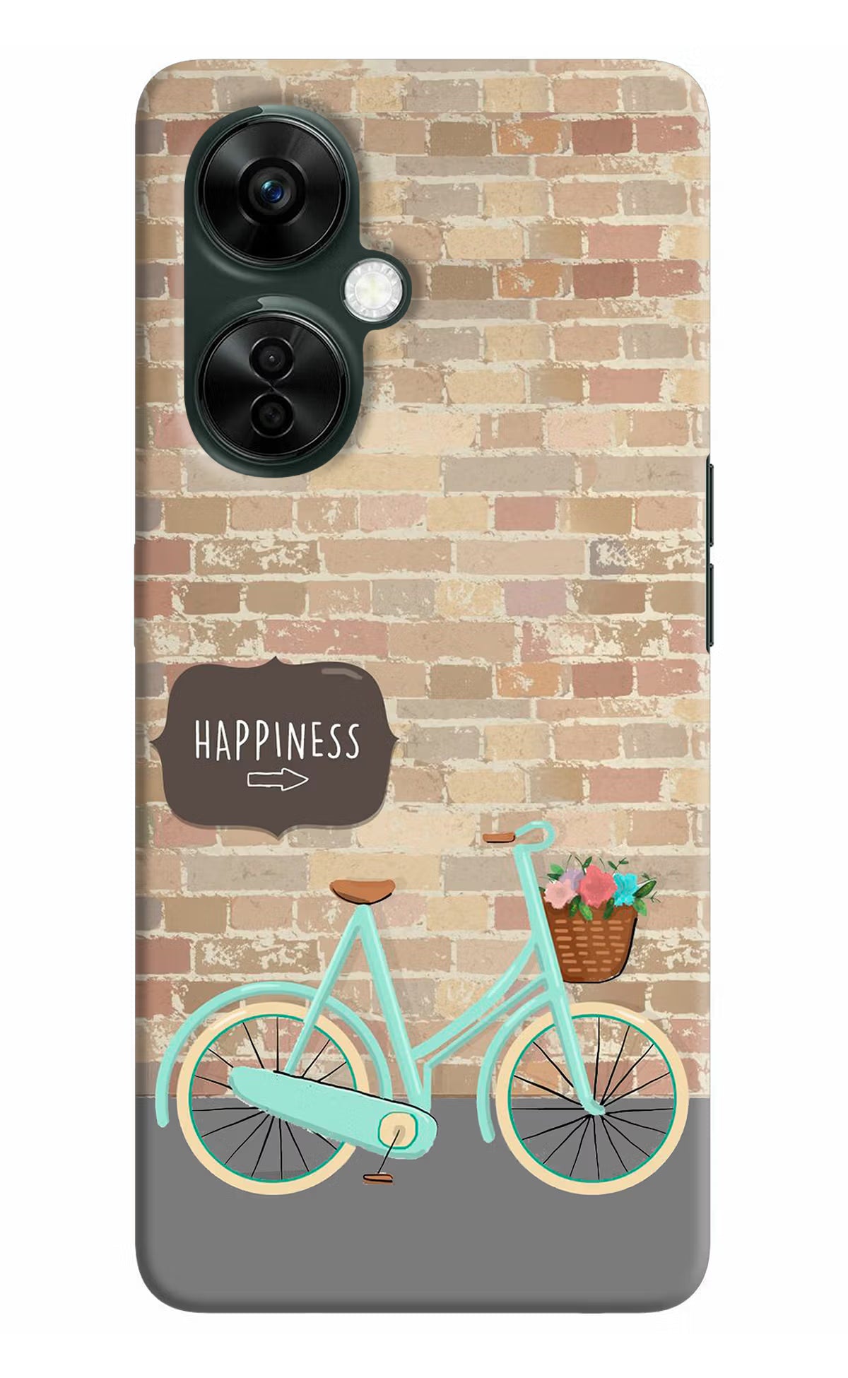 Happiness Artwork OnePlus Nord CE 3 Lite 5G Hard Case Back Cover by Casekaro