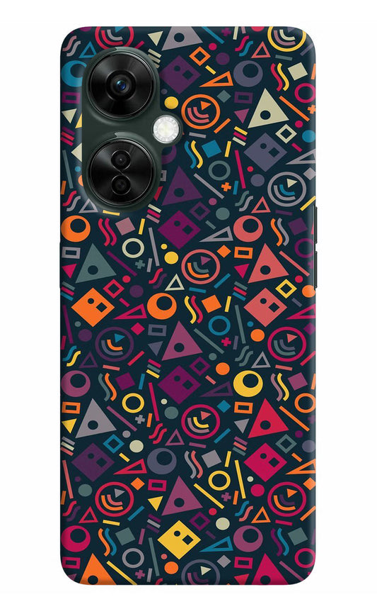 Geometric Abstract OnePlus Nord CE 3 Lite 5G Hard Case Back Cover by Casekaro