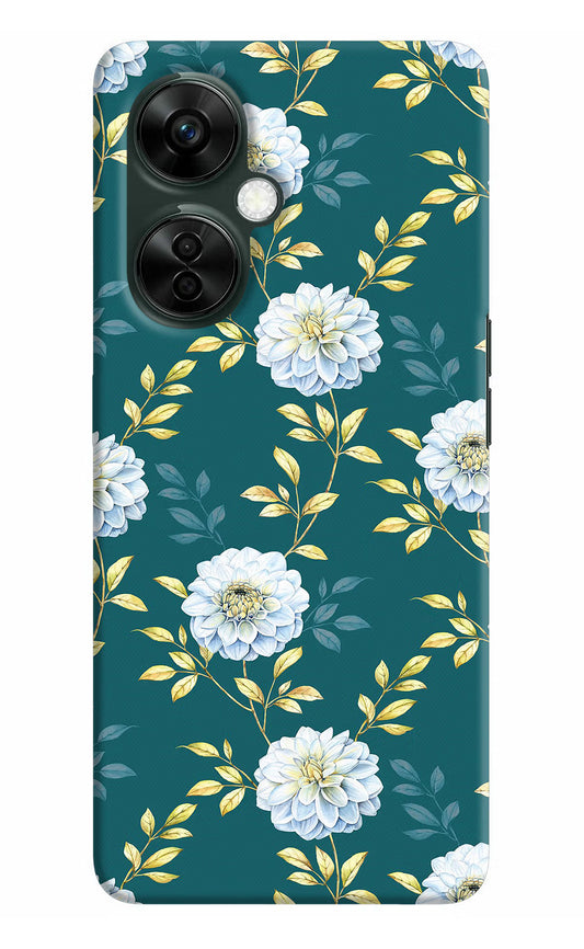 Flowers OnePlus Nord CE 3 Lite 5G Hard Case Back Cover by Casekaro