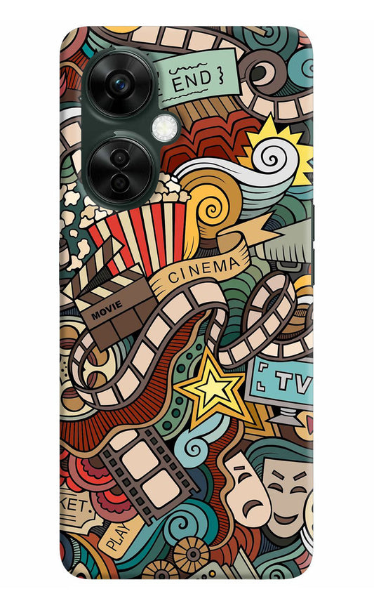 Cinema Abstract OnePlus Nord CE 3 Lite 5G Hard Case Back Cover by Casekaro