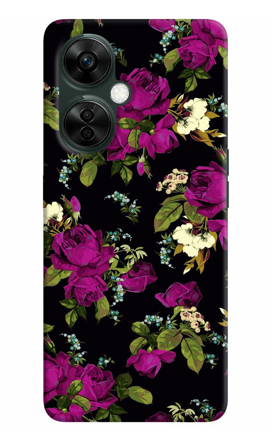 Flowers OnePlus Nord CE 3 Lite 5G Back Cover, Hard case