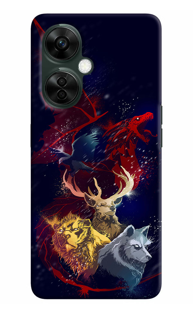 Game Of Thrones OnePlus Nord CE 3 Lite 5G Hard Case Back Cover by Casekaro