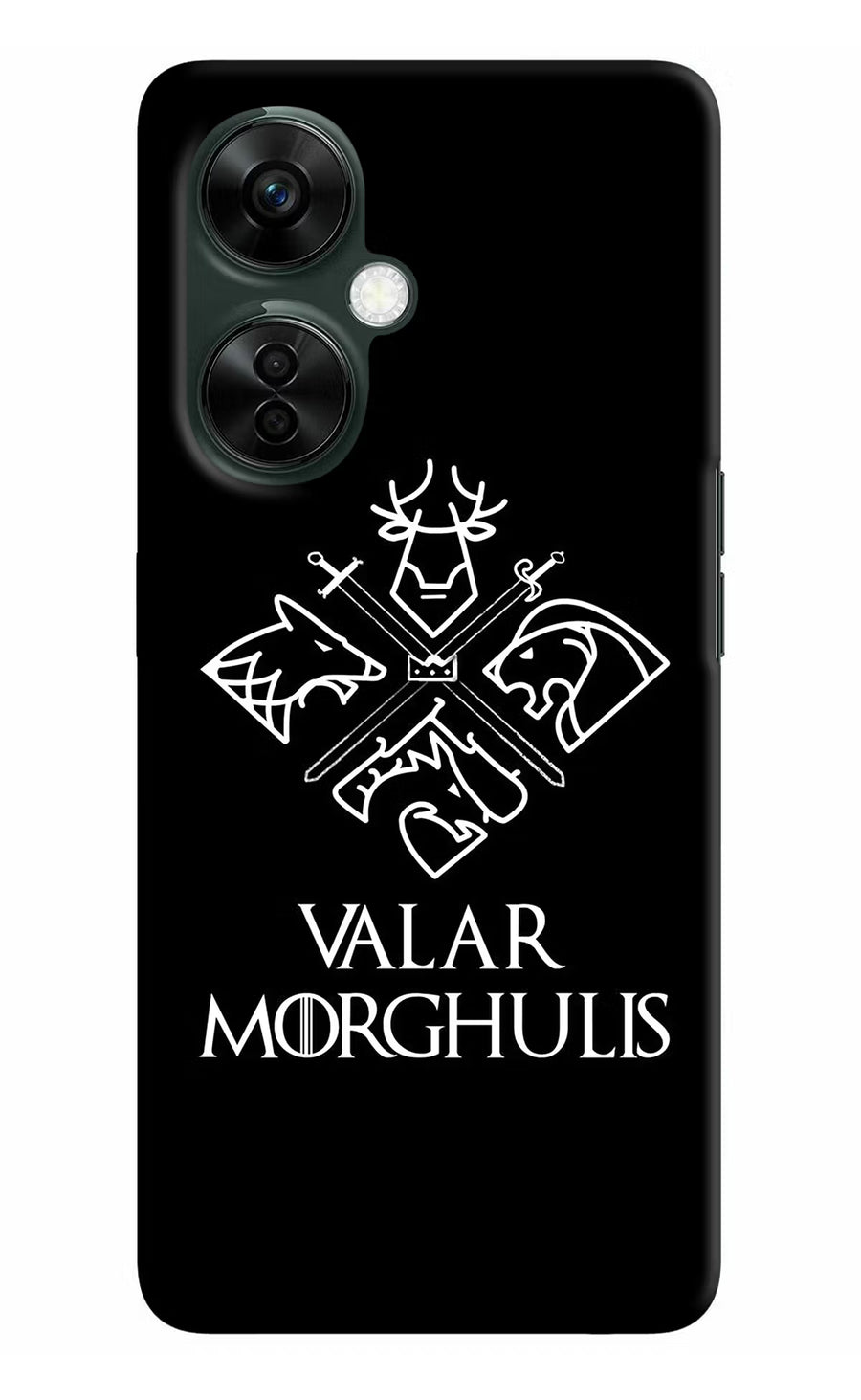 Valar Morghulis | Game Of Thrones OnePlus Nord CE 3 Lite 5G Back Cover, Hard case