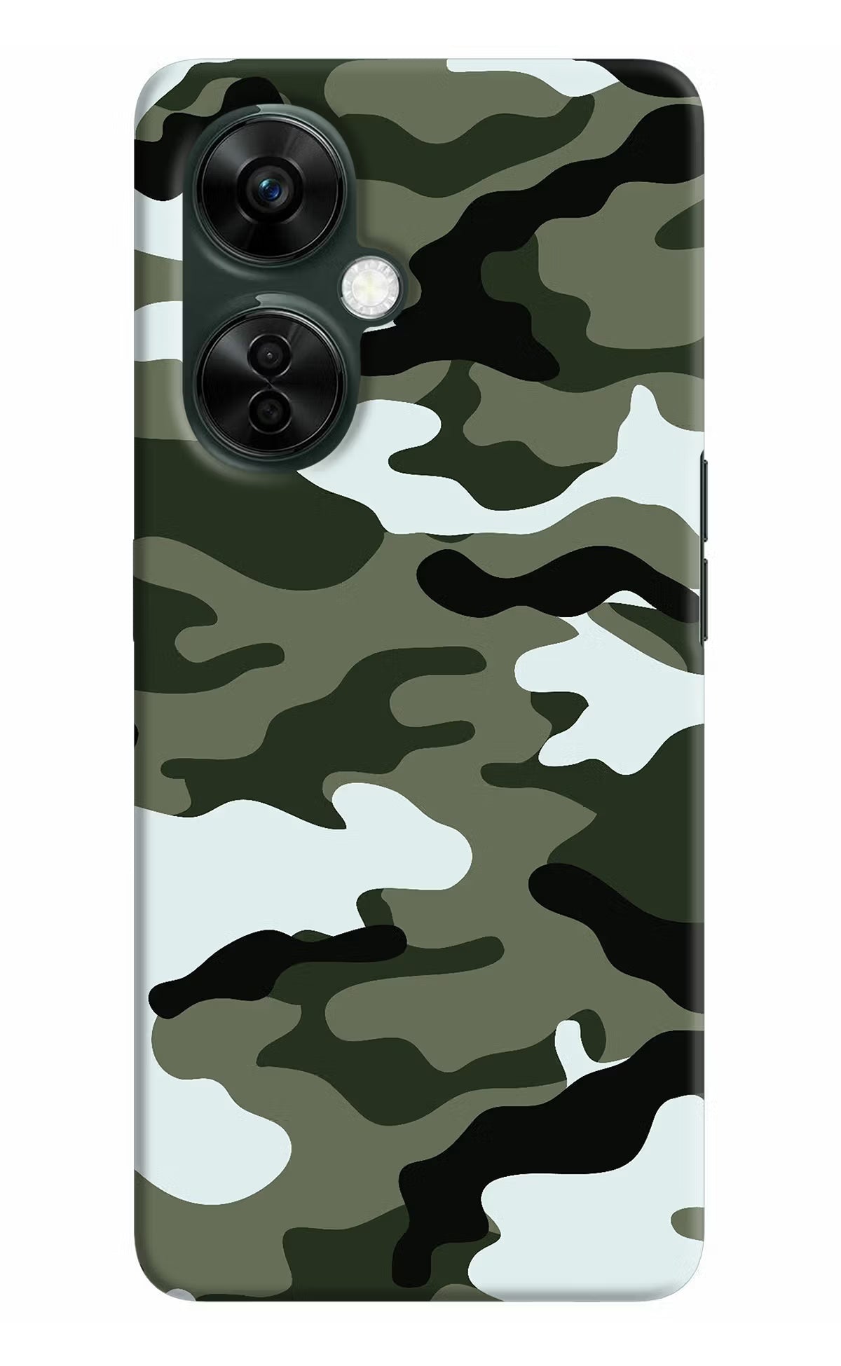 Camouflage OnePlus Nord CE 3 Lite 5G Hard Case Back Cover by Casekaro