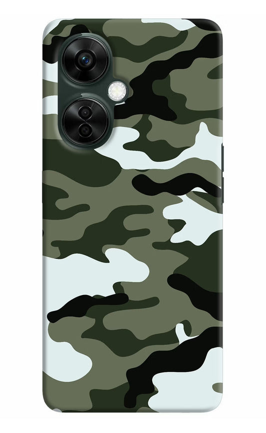 Camouflage OnePlus Nord CE 3 Lite 5G Hard Case Back Cover by Casekaro
