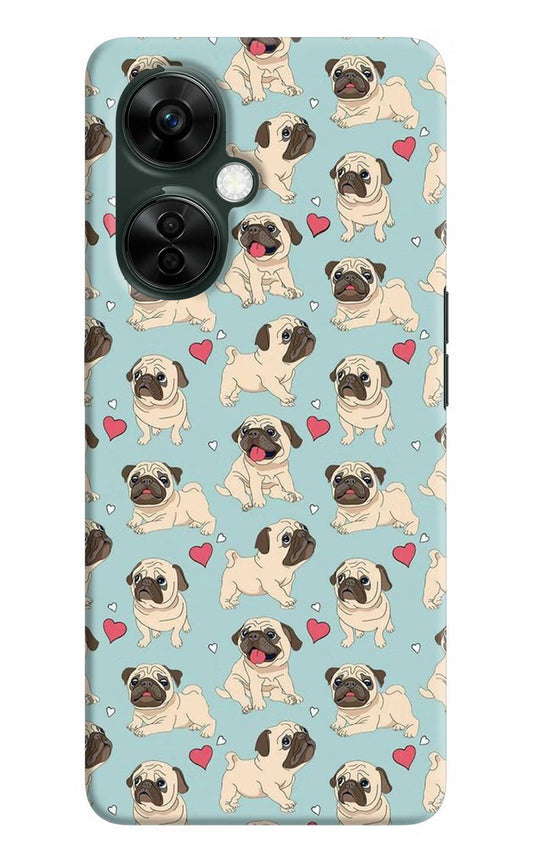 Pug Dog OnePlus Nord CE 3 Lite 5G Hard Case Back Cover by Casekaro