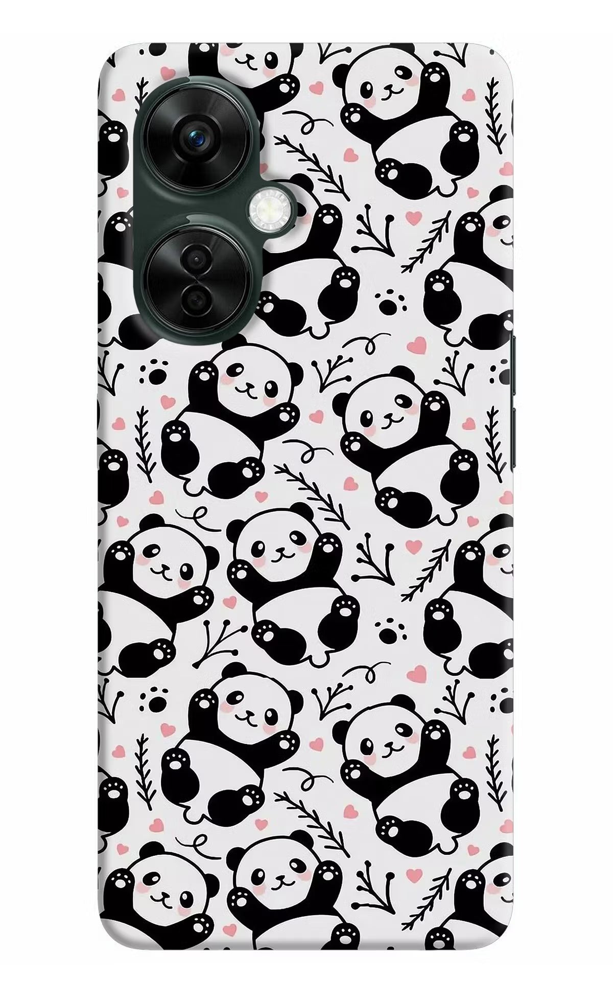 Cute Panda OnePlus Nord CE 3 Lite 5G Hard Case Back Cover by Casekaro