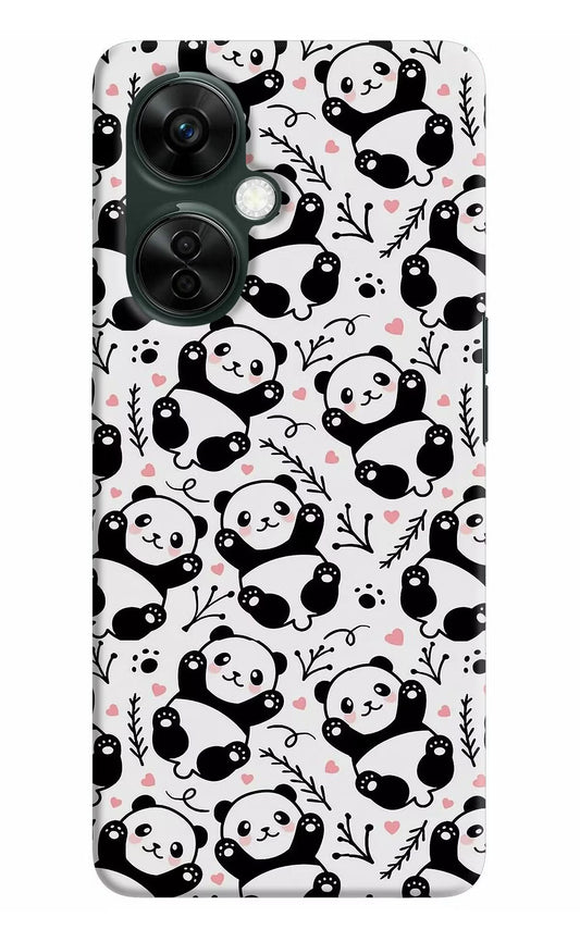 Cute Panda OnePlus Nord CE 3 Lite 5G Hard Case Back Cover by Casekaro
