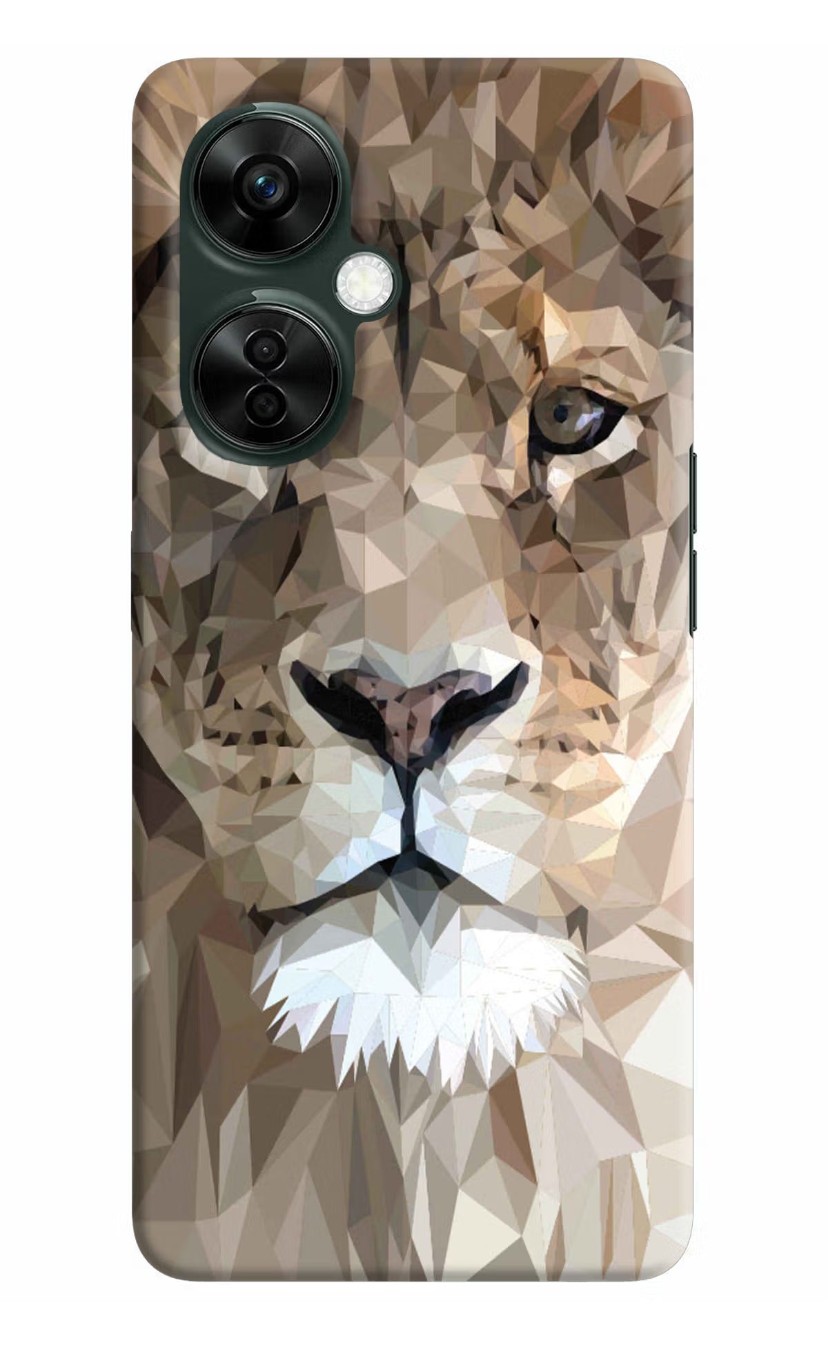 Lion Art OnePlus Nord CE 3 Lite 5G Hard Case Back Cover by Casekaro